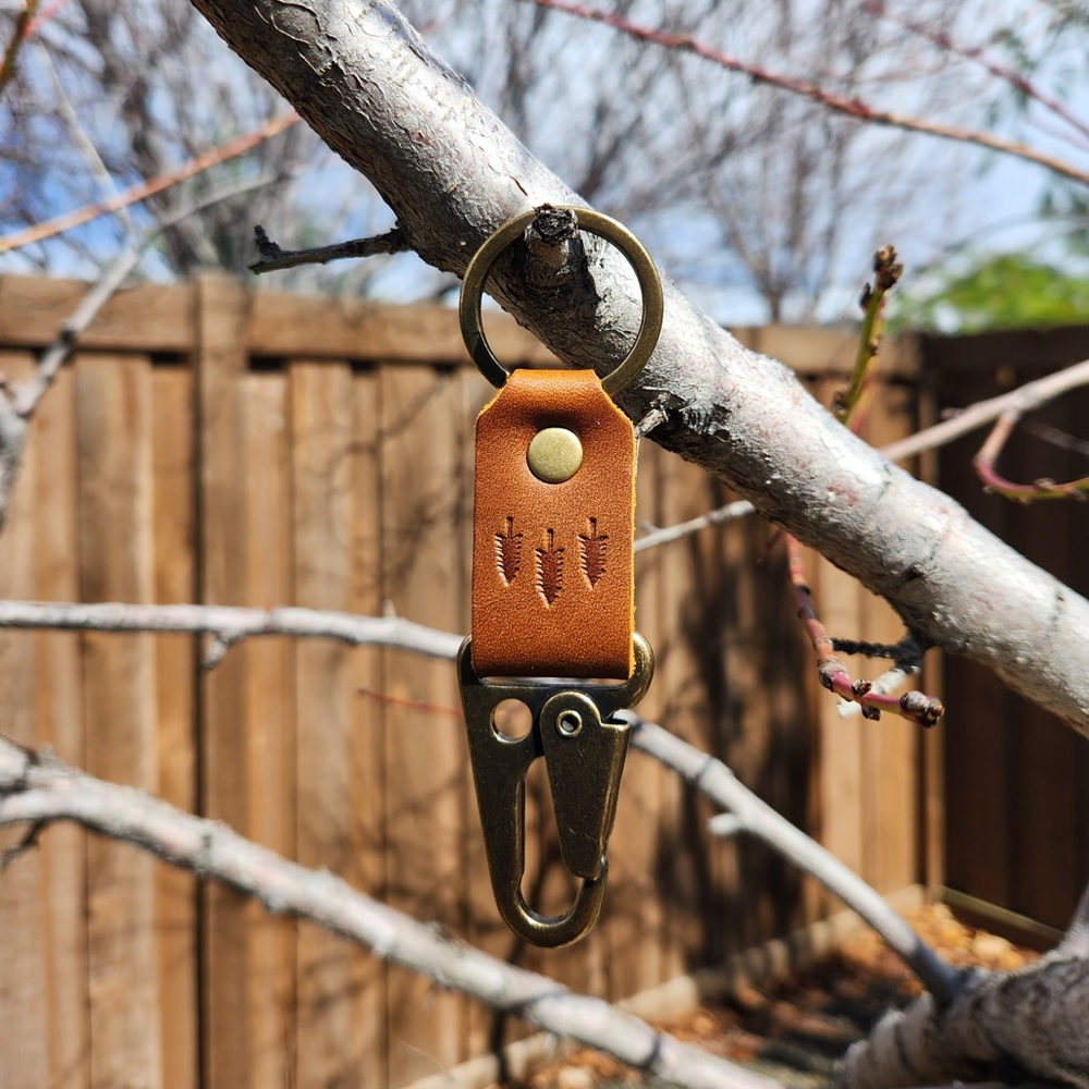 Portland Leather NWOT (Honey) Small Keychain.